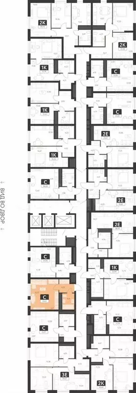 Квартира-студия, 25,7 м, 22/25 эт. - Фото 1
