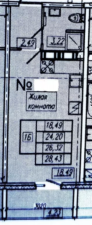 Квартира-студия, 24,5 м, 16/16 эт. - Фото 0