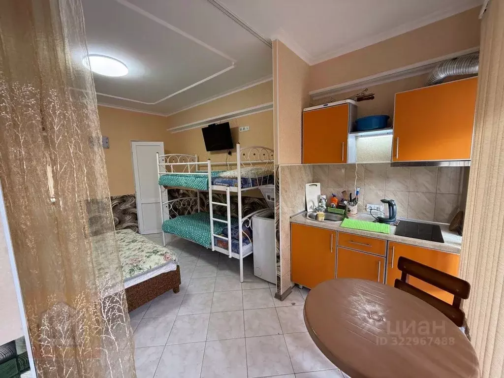 Студия Крым, Сакский район, Лесновское с/пос, с. Прибрежное ул. ... - Фото 1