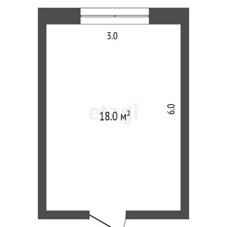 Квартира-студия: Стерлитамак, улица Дружбы, 36А (18 м) - Фото 1