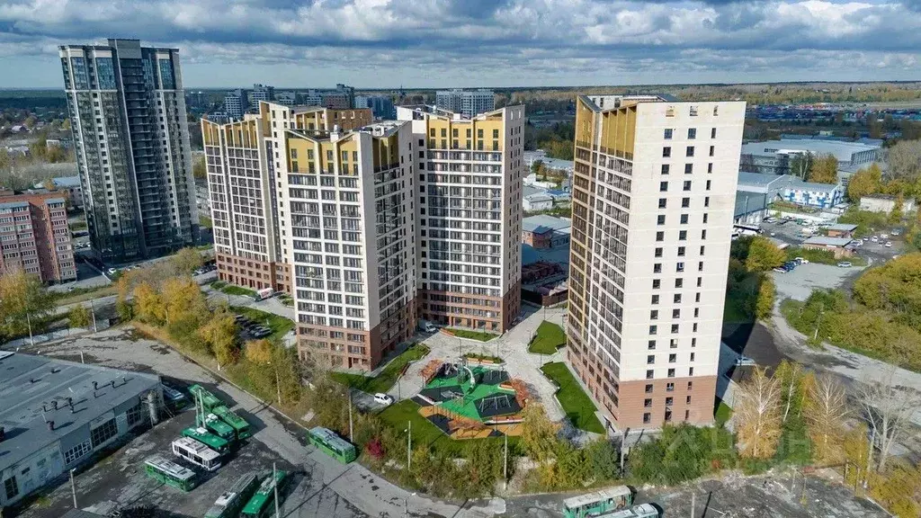 Студия Новосибирская область, Новосибирск ул. Аэропорт, 49/1 (39.2 м) - Фото 1