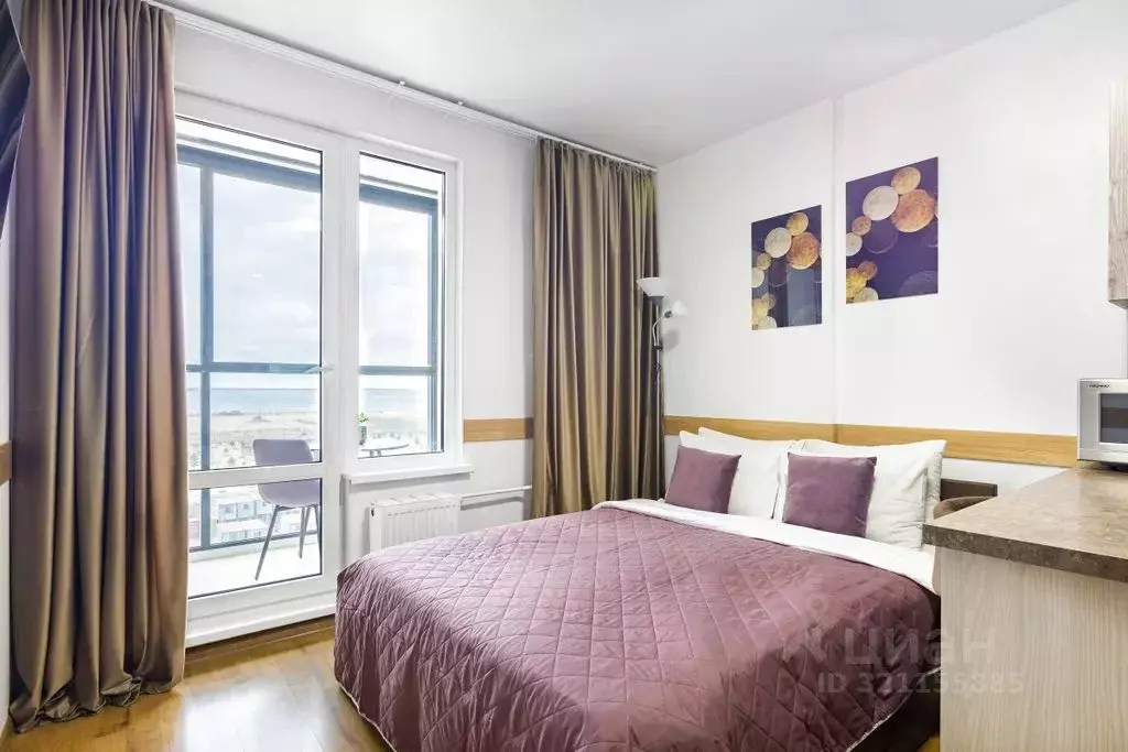 1-к кв. Санкт-Петербург бул. Александра Грина, 3 (28.0 м) - Фото 1