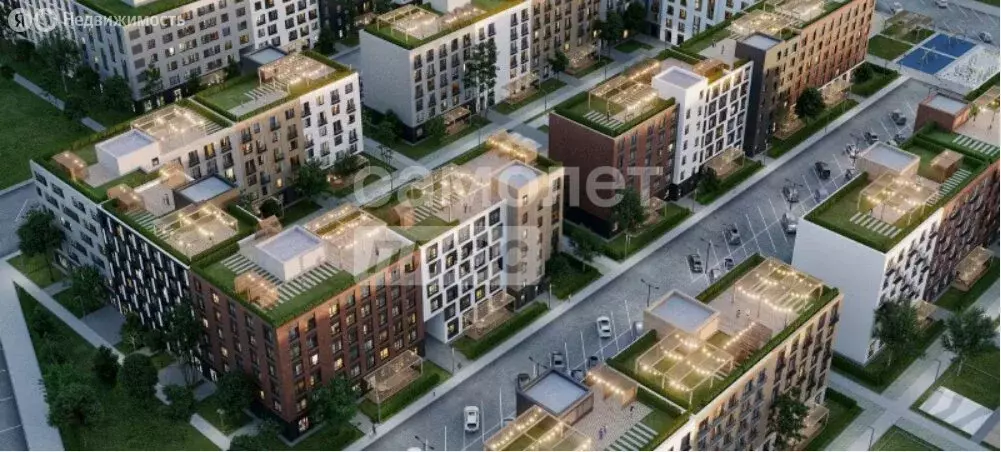 2-комнатная квартира: Ленино, КП Романово Сити, ЖК Романово Смарт ... - Фото 1