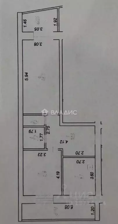 2-к кв. Рязанская область, Рязань Московский р-н, ул. Костычева, 7к1 ... - Фото 1