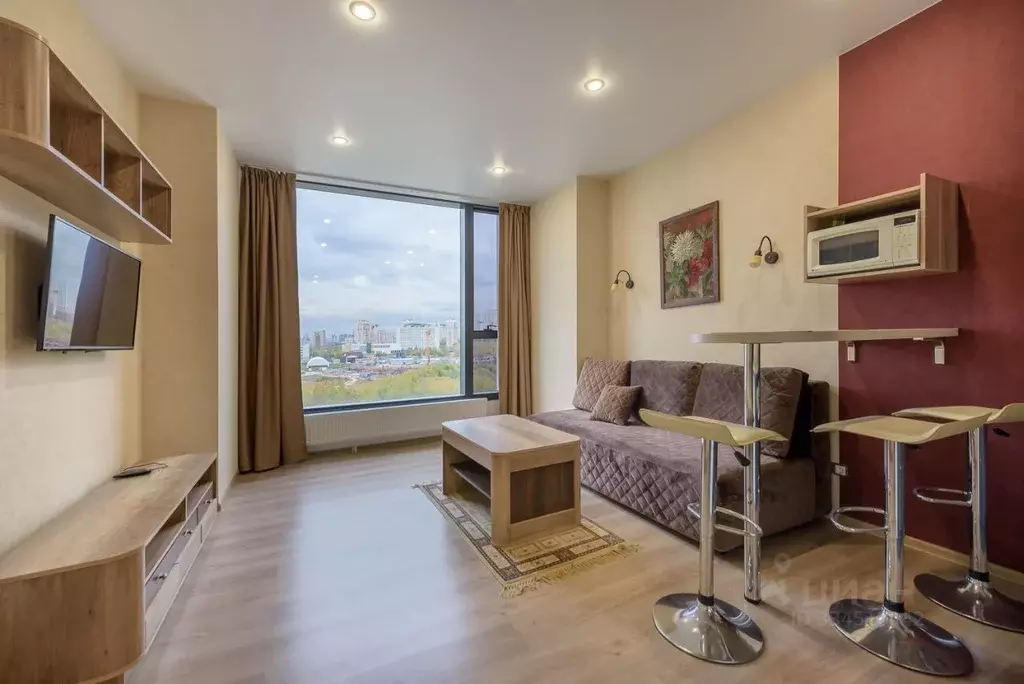 Студия Москва Мичуринский просп., 56 (27.0 м) - Фото 1