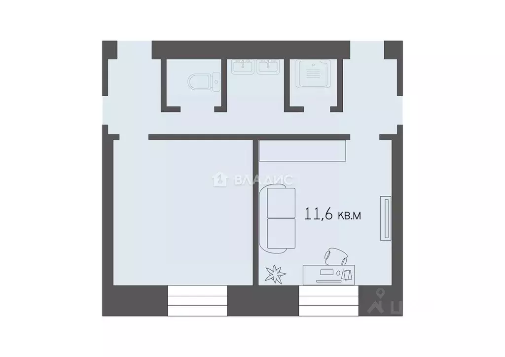 4-к кв. Тульская область, Новомосковск ул. Есенина, 4 (67.0 м) - Фото 2