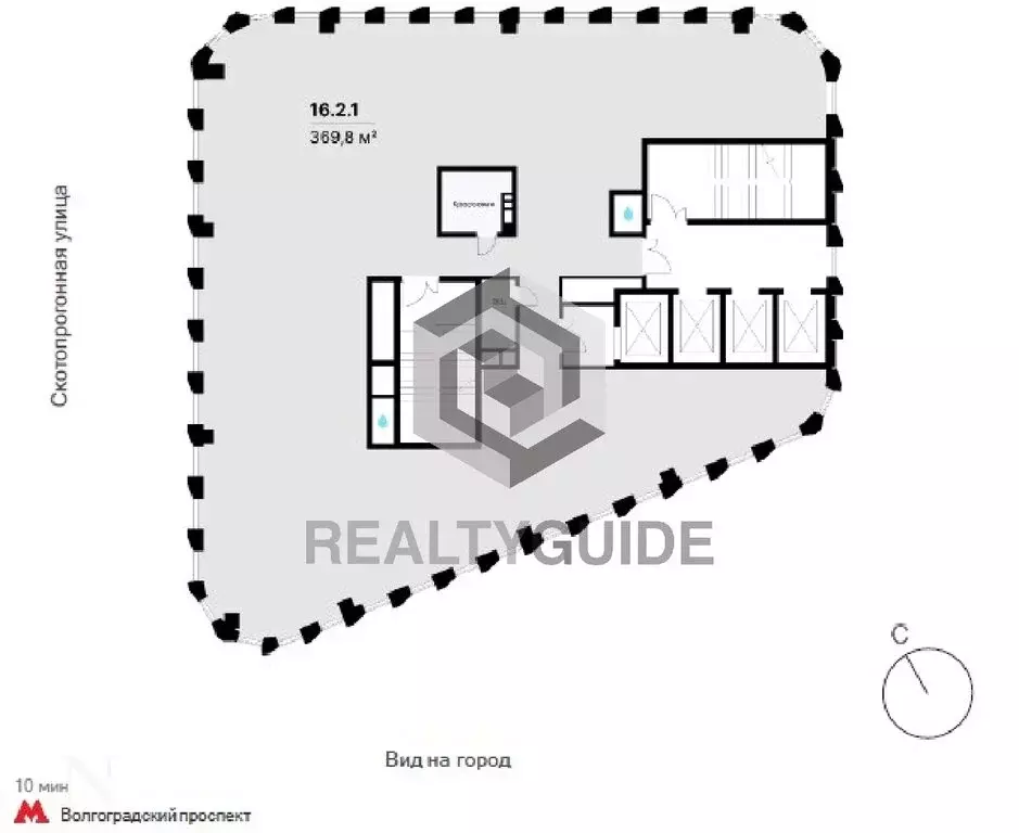 Офис (369.8 м) - Фото 2