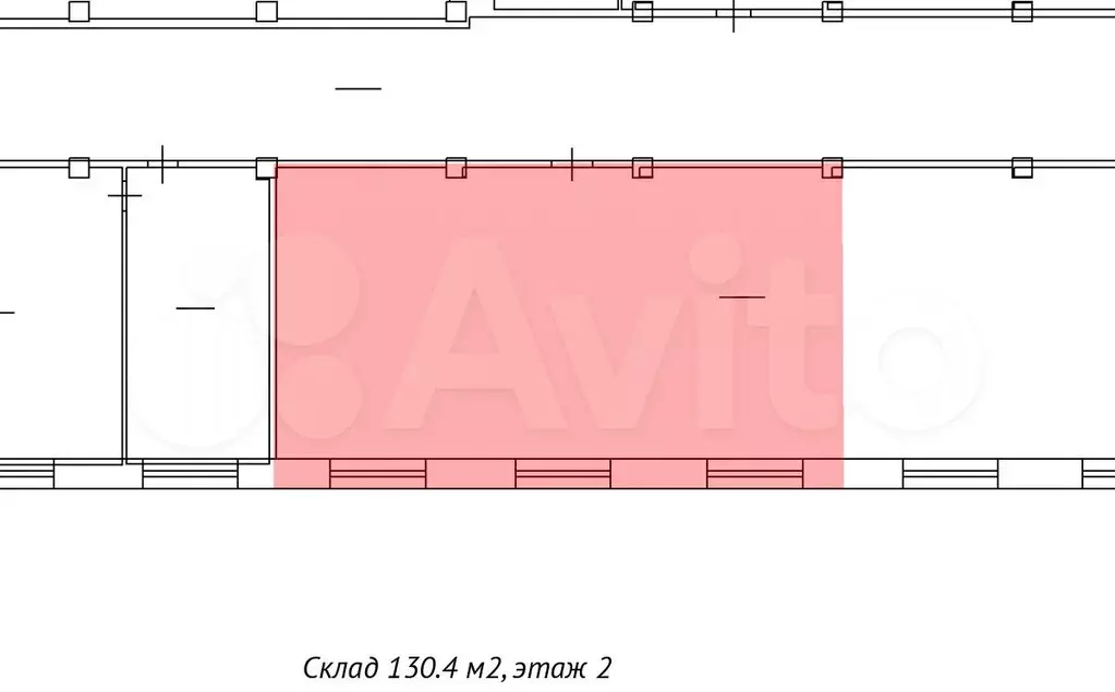 Склад 130.4 м, грузовой лифт, парковка, рядом метро - Фото 0