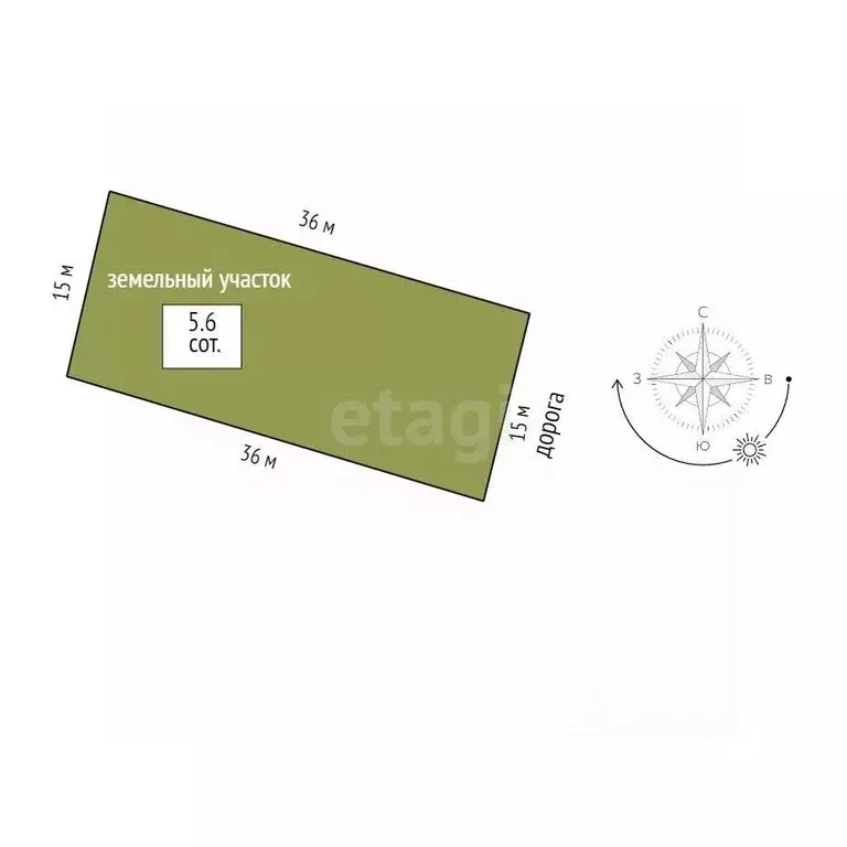 Участок в Ставропольский край, Ставрополь Механизатор-2 садовое ... - Фото 2