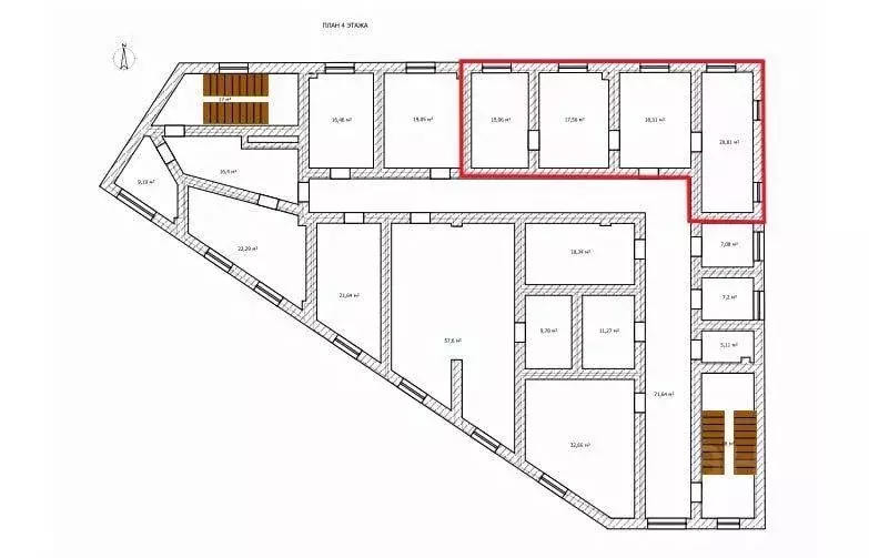 Офис в Самарская область, Самара ул. Антонова-Овсеенко, 52 (72 м) - Фото 1