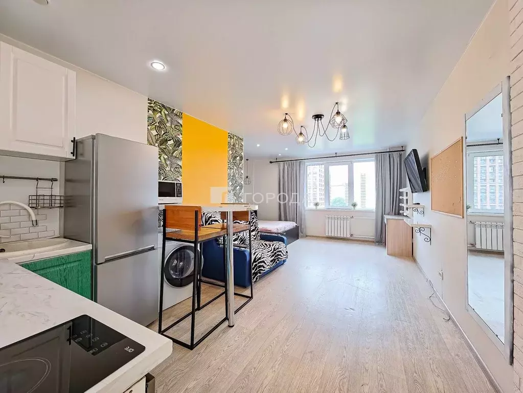 Студия Новосибирская область, Новосибирск Покатная ул., 130/1 (33.5 м) - Фото 1