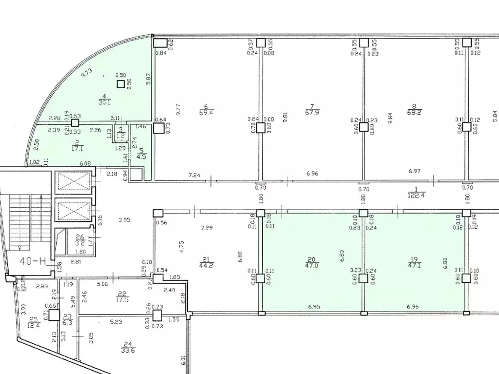 Офис в Санкт-Петербург пл. Александра Невского, 2Б (147 м) - Фото 2