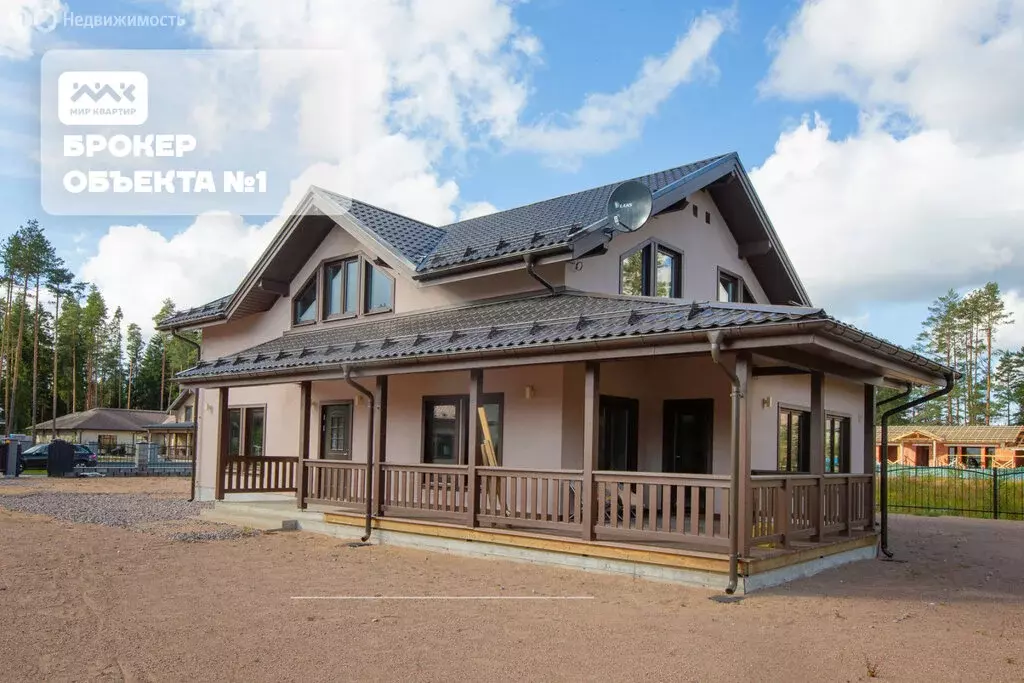 Дом в городской посёлок Рощино, коттеджный посёлок Ривер Парк, 3 ... - Фото 2