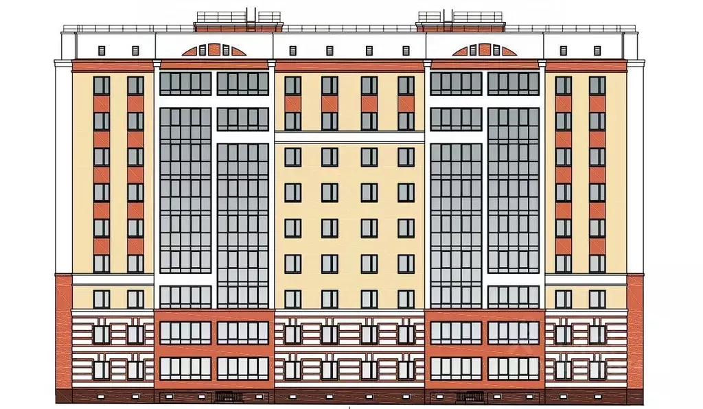 3-к кв. Омская область, Омск ул. А.Н. Кабанова, 2 (71.5 м) - Фото 0