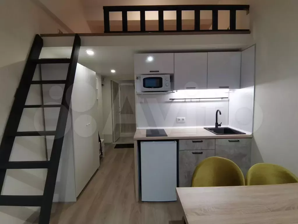 1-к. квартира, 20 м, 2/4 эт. - Фото 1