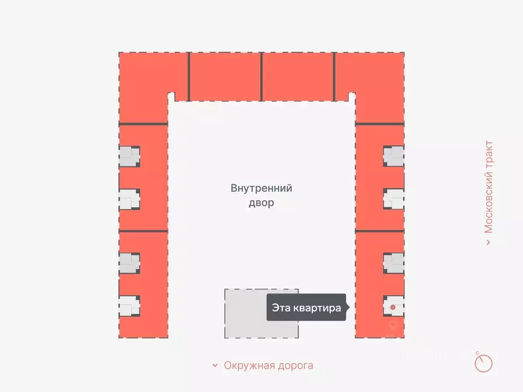 1-к кв. Тюменская область, Тюмень Кремлевская ул., 95 (32.3 м) - Фото 1