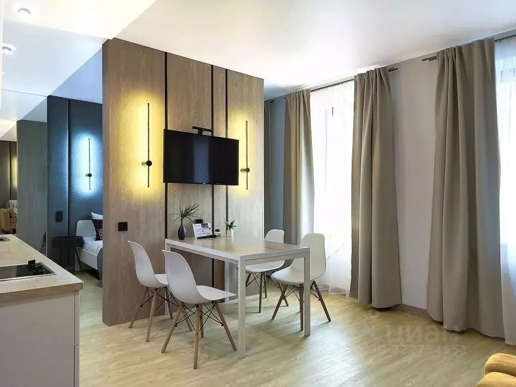 1-к кв. Калининградская область, Калининград Арсенальная ул., 3 (36.0 ... - Фото 2