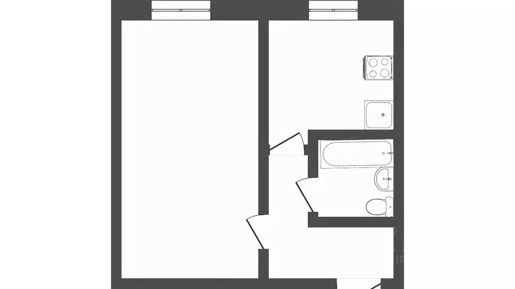 1-к кв. Тюменская область, Тюмень Широтная ул., 108а (36.2 м) - Фото 2