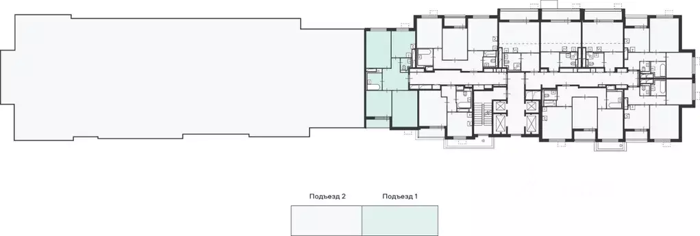3-к кв. Москва Полярная ул., 16К1 (75.23 м) - Фото 1