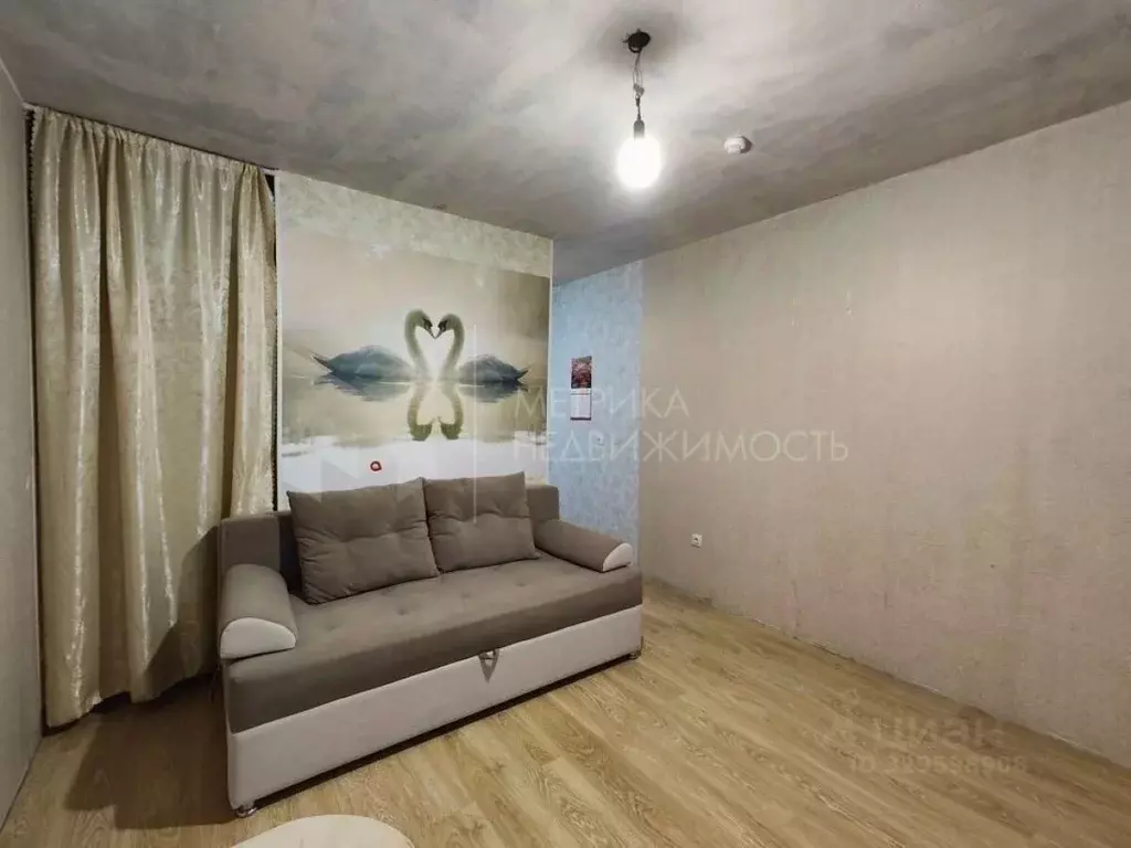 Студия Тюменская область, Тюмень ул. Вадима Бованенко, 1 (27.0 м) - Фото 1