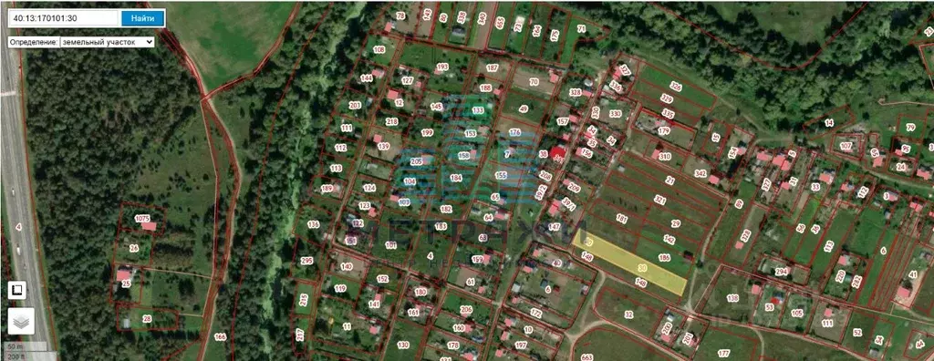 Участок в Калужская область, Малоярославецкий район, Юбилейный с/пос, ... - Фото 2