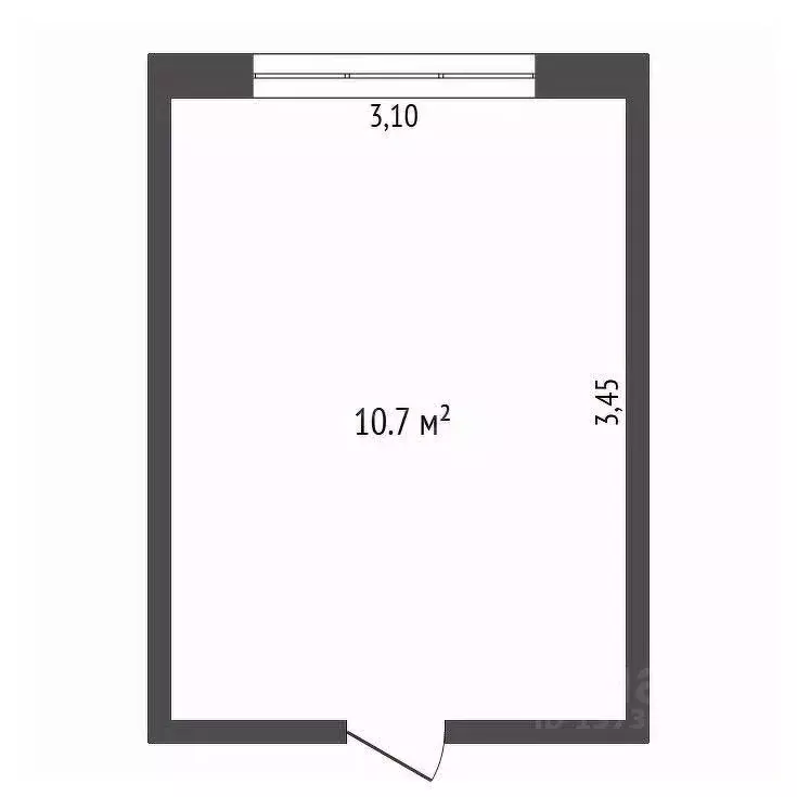 Комната Амурская область, Благовещенск ул. Шимановского, 46 (10.7 м) - Фото 1