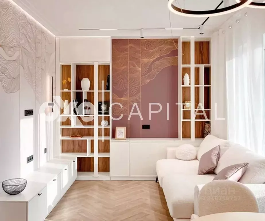 2-к кв. Москва 1-й Смоленский пер., 13 (48.0 м) - Фото 1
