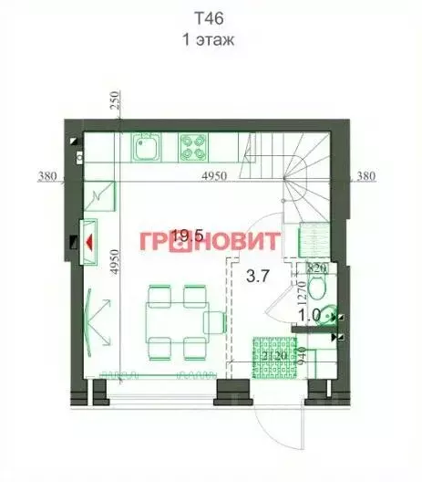 3-к кв. Новосибирская область, Новосибирский район, Мичуринский ... - Фото 1