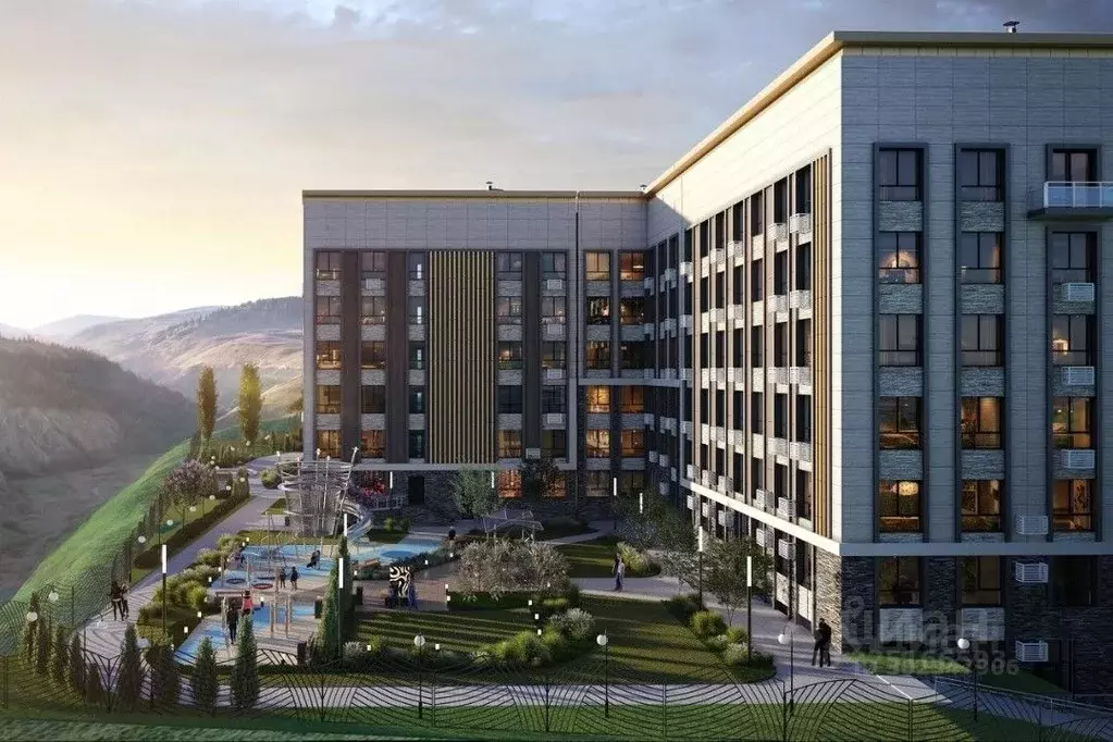 1-к кв. Ставропольский край, Кисловодск ул. Катыхина, 185с3 (34.0 м) - Фото 1