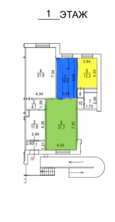 Помещение свободного назначения в Москва ул. Гризодубовой, 1К4 (32 м) - Фото 0