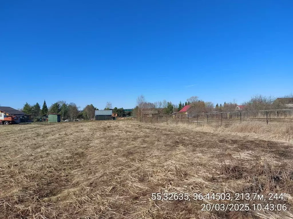 Участок в Московская область, Наро-Фоминский городской округ, д. ... - Фото 1