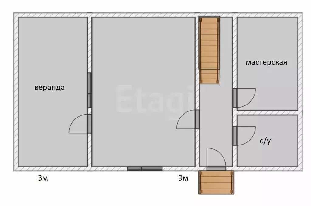 Дом в деревня Шопино, Романовский переулок (126 м) - Фото 2