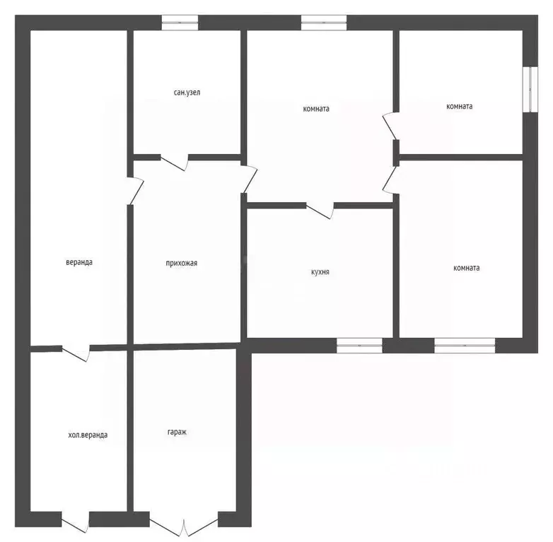 Дом в Курганская область, Кетовский муниципальный округ, с. ... - Фото 1