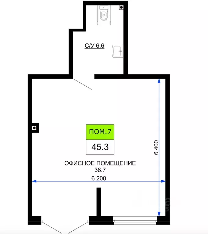 Помещение свободного назначения в Краснодарский край, Краснодар ул. ... - Фото 2