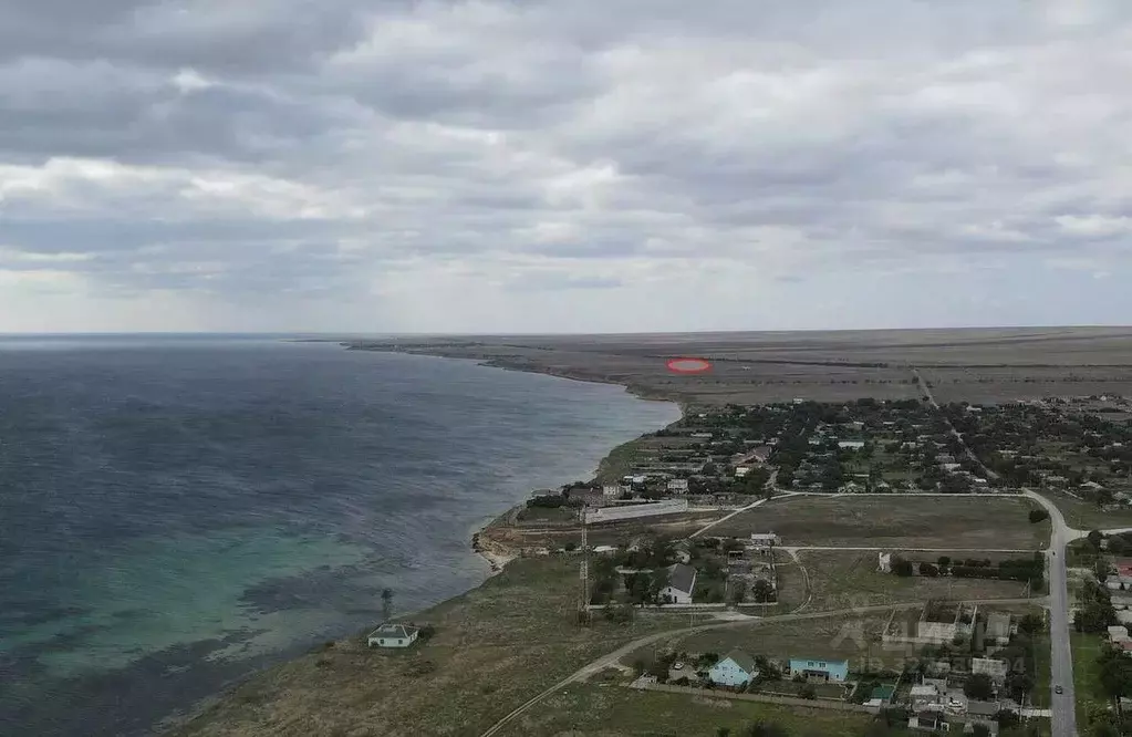 Участок в Крым, Черноморский район, с. Окуневка ул. Набережная (6.0 ... - Фото 1