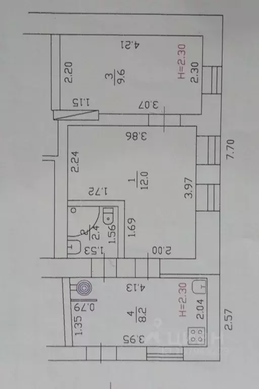 2-к кв. Краснодарский край, Темрюк Красноармейская ул., 38 (36.0 м) - Фото 1
