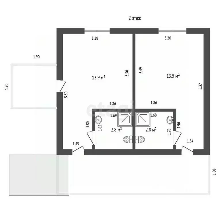 Дом в Крым, Ялта муниципальный округ, Симеиз пгт ул. Максима Горького, ... - Фото 2