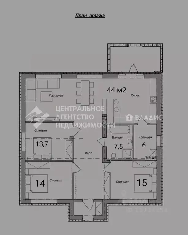 Дом в Рязанская область, Рязанский район, Дубровическое с/пос, с. ... - Фото 1