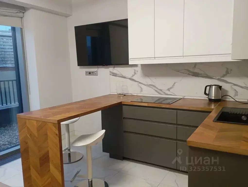 Студия Москва Бумажный проезд, 4 (30.0 м) - Фото 1