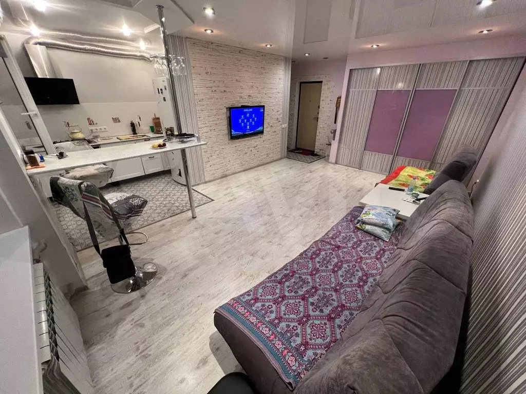 Квартира-студия, 34 м, 9/9 эт. - Фото 0