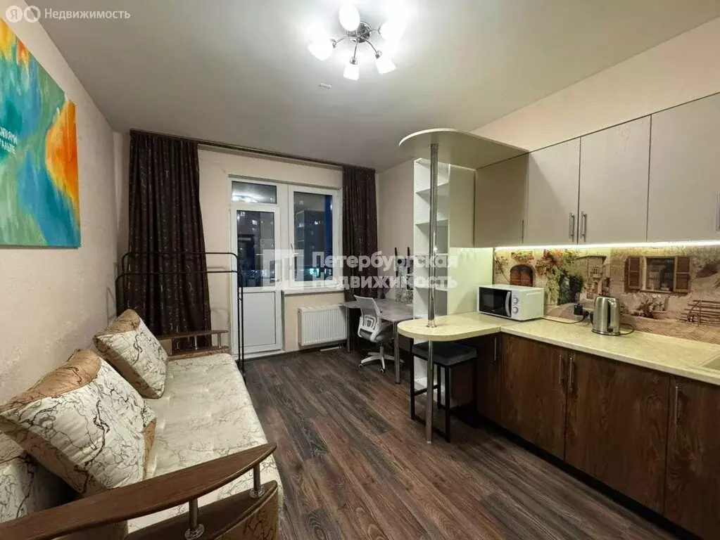 Квартира-студия: Санкт-Петербург, Среднерогатская улица, 16к4 (23.2 м) - Фото 2