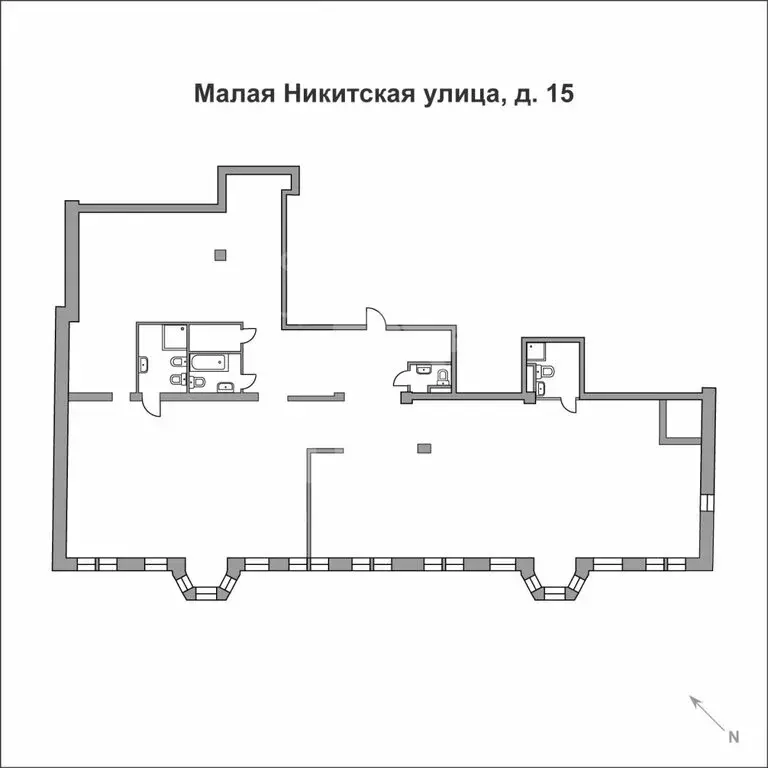 8-комнатная квартира: Москва, Малая Никитская улица, 15 (416.2 м) - Фото 1