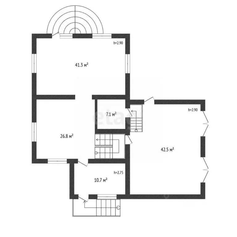 Дом в Амурская область, Благовещенский район, с. Усть-Ивановка ул. ... - Фото 2