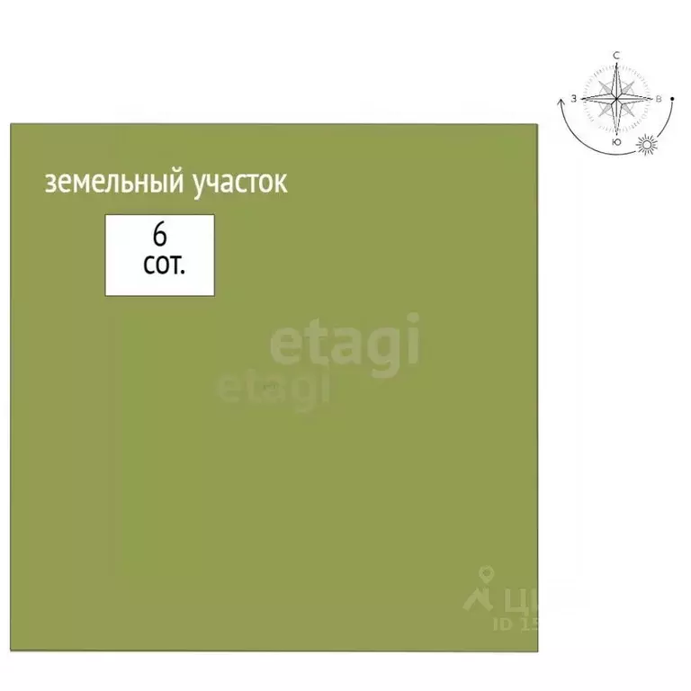 Участок в Нижегородская область, Выкса Труд садовые участки, 334 (6.0 ... - Фото 1
