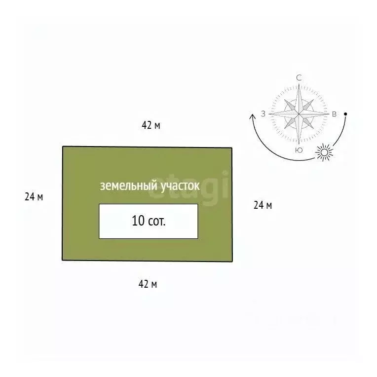 Участок в Красноярский край, Емельяновский муниципальный округ, Луч ... - Фото 2