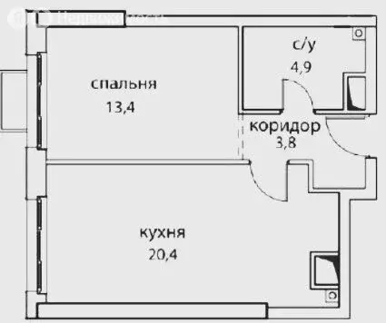 1-комнатная квартира: Москва, Шелепихинская набережная, 34к6 (46.5 м) - Фото 0