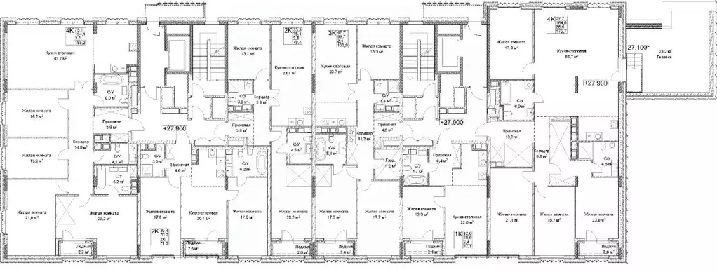 1-к кв. Нижегородская область, Нижний Новгород Ильинская ул. (47.1 м) - Фото 2
