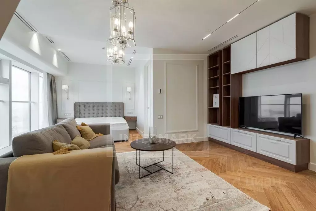 1-к кв. Москва 1-й Красногвардейский проезд, 15 (64.0 м) - Фото 1