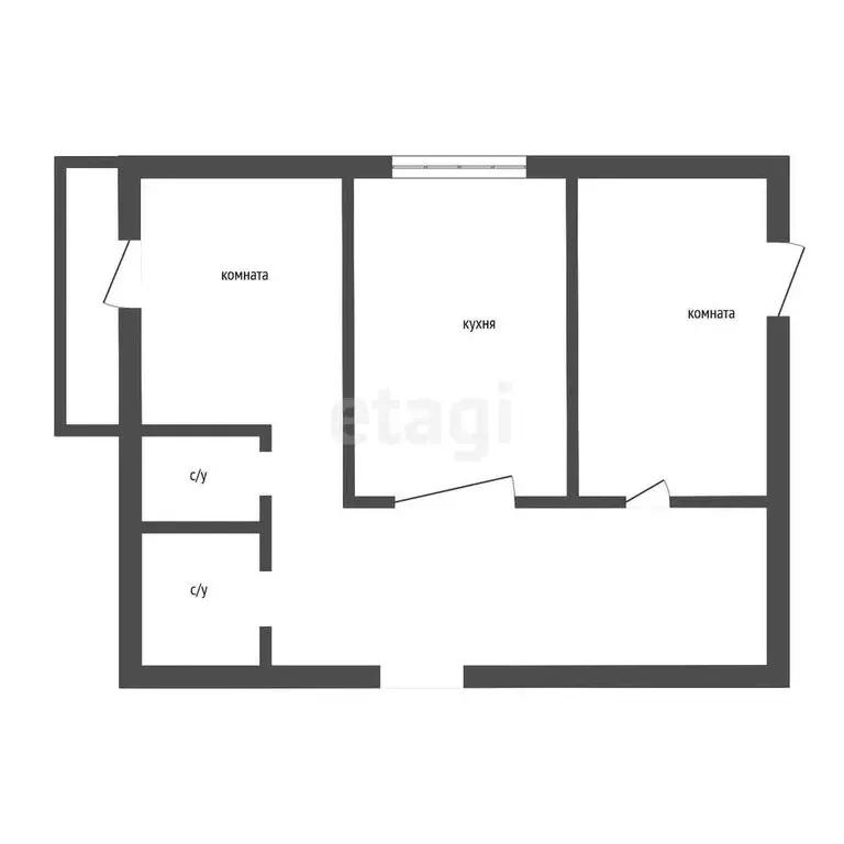 2-комнатная квартира: Ангарск, 7-й микрорайон, 16 (50 м) - Фото 0