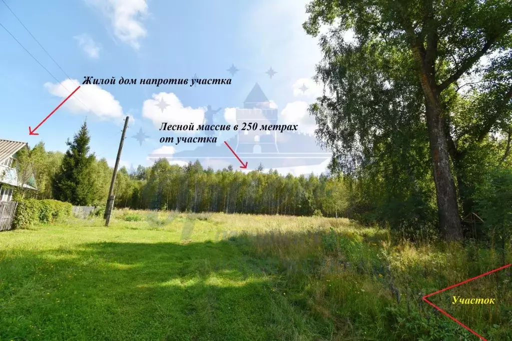 Участок в Нижегородская область, Бор городской округ, д. Волчиха  ... - Фото 0